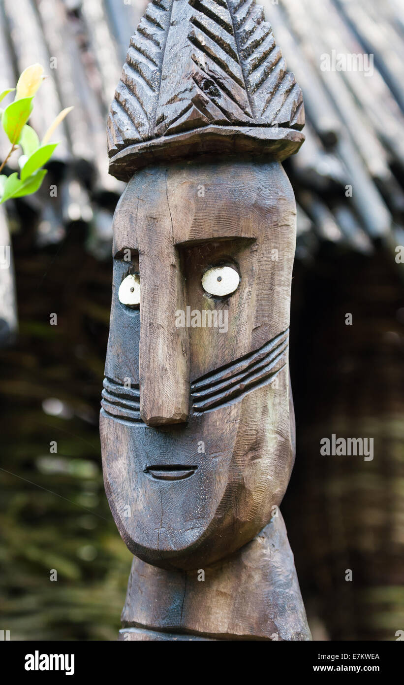 Libre de waga statue, une forme d'art traditionnel de l'Éthiopie. Banque D'Images