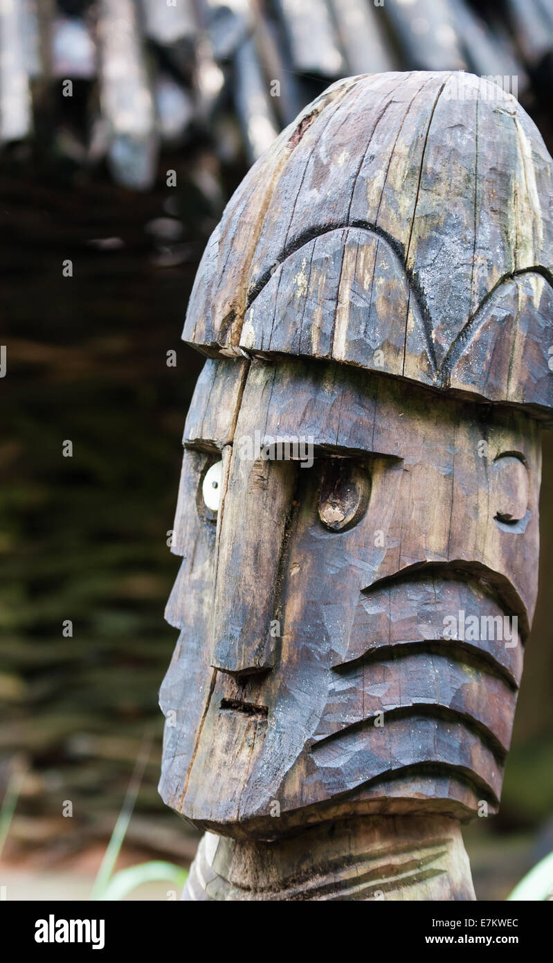 Libre de waga statue, une forme d'art traditionnel de l'Éthiopie. Banque D'Images