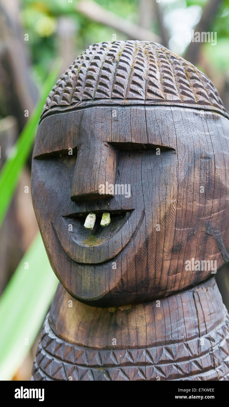 Libre de waga statue, une forme d'art traditionnel de l'Éthiopie. Banque D'Images