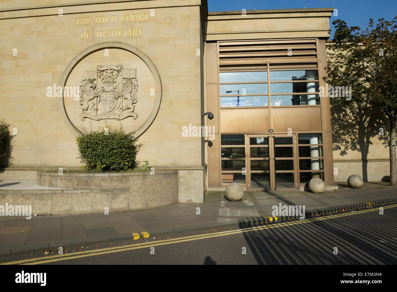 High Court of Justiciary, Glasgow. Banque D'Images