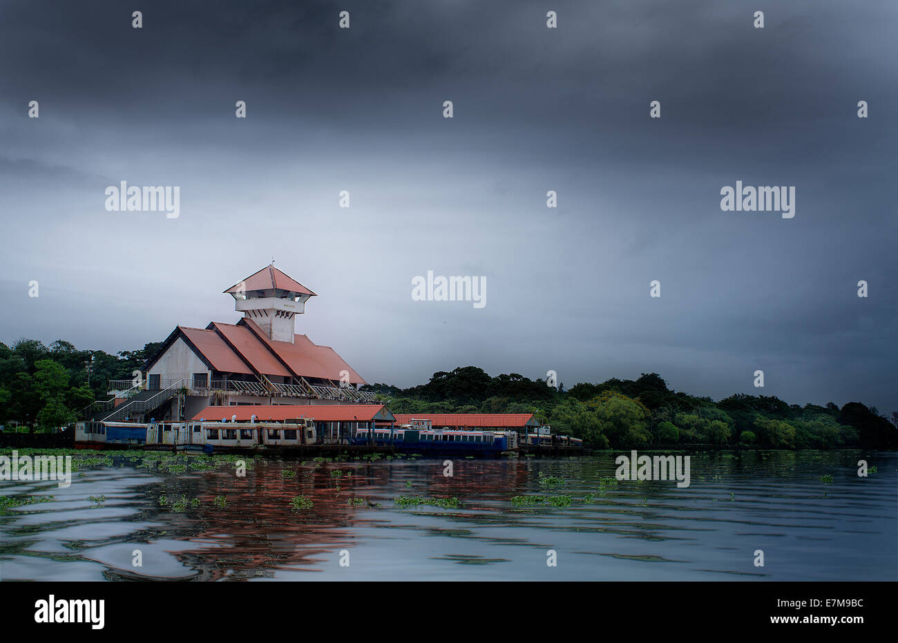 Image - Backwater Ernakulam Banque D'Images