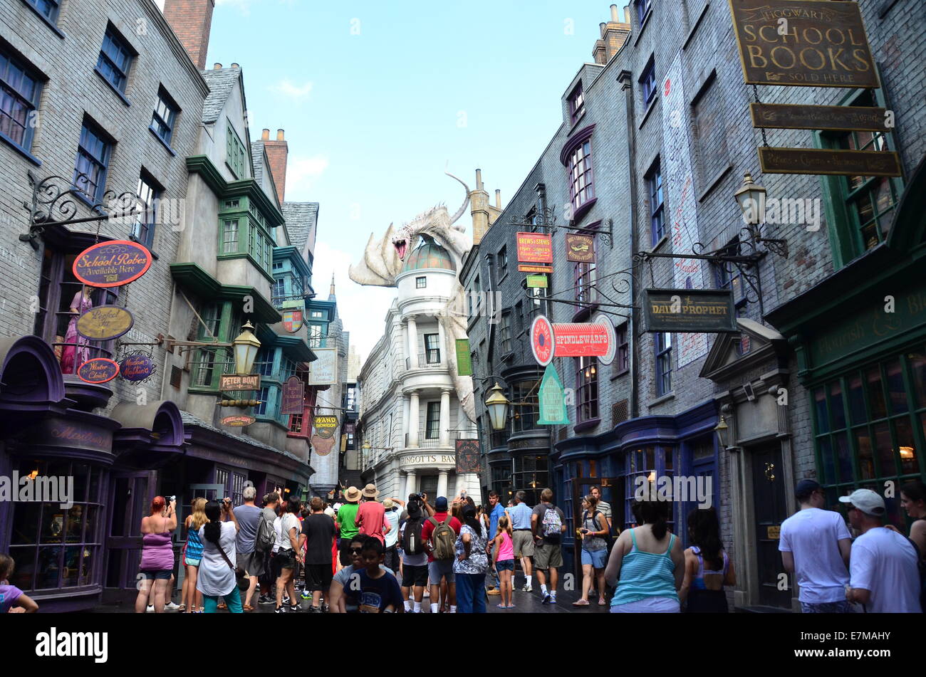 Le chemin de traverse au monde magique de Harry Potter l