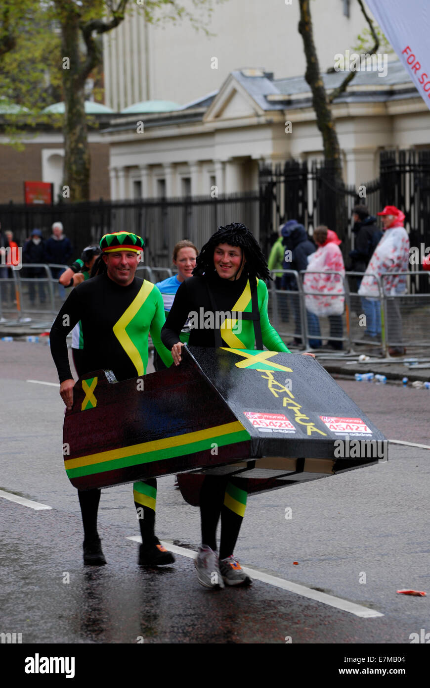 Marathon de Londres Banque D'Images