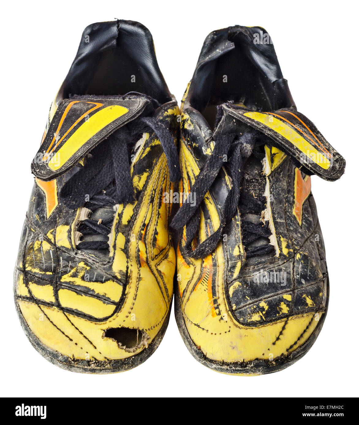 Old football boots Banque de photographies et d'images à haute résolution -  Alamy