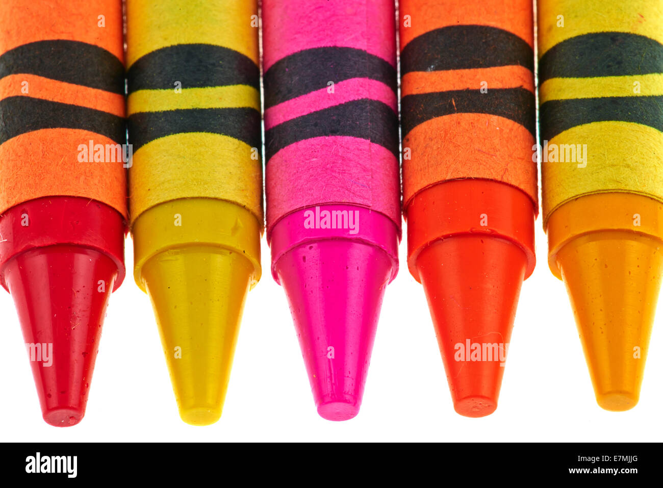Crayons de Couleur Crayola Banque D'Images