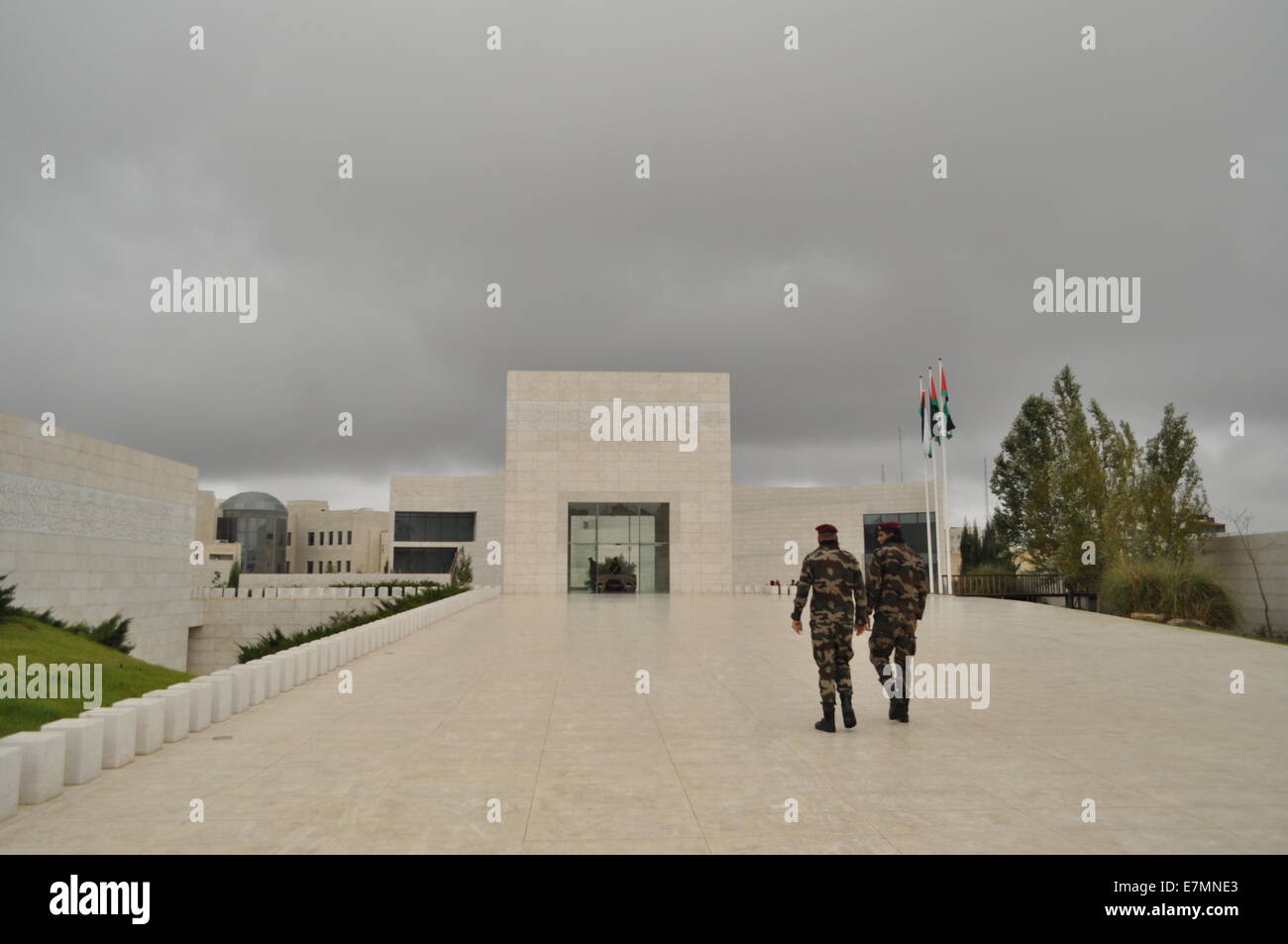 La tombe de Yasser Arafat à Ramallah, Mukaata Banque D'Images