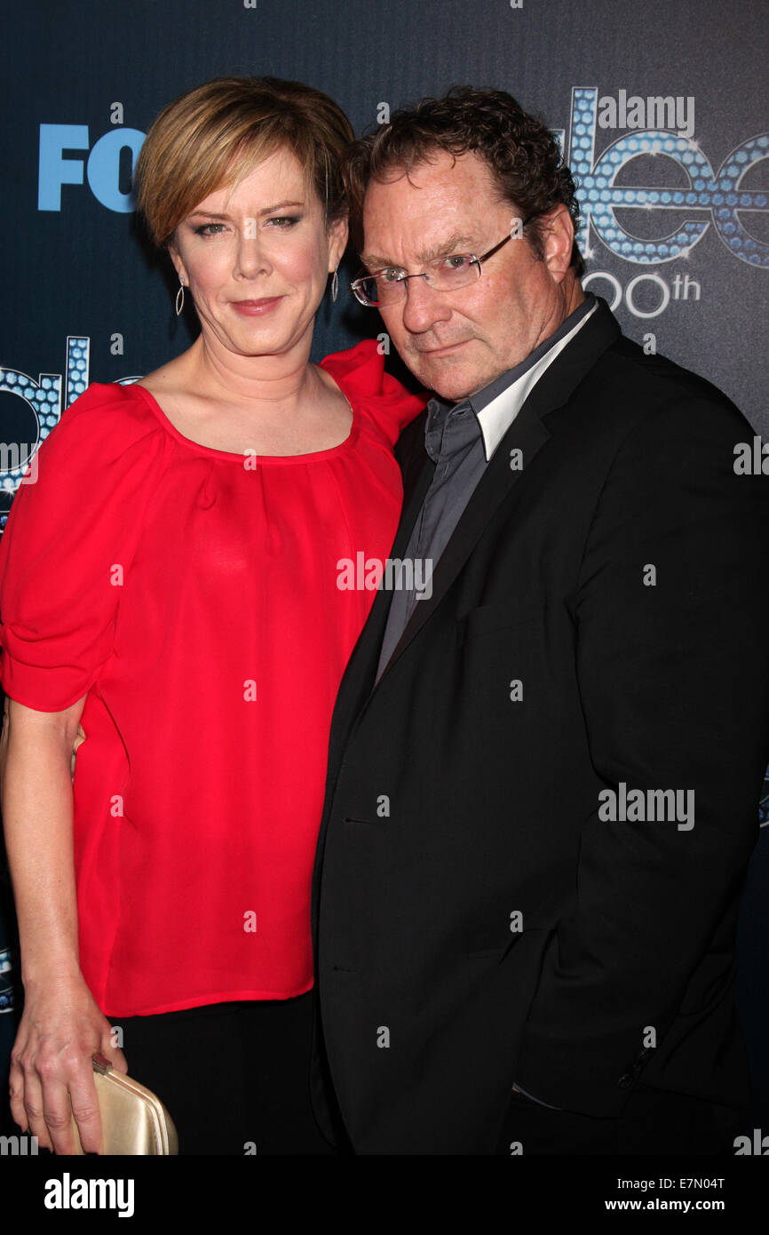 100e épisode GLEE Partie comprend : Romy Rosemont,Stephen Root Où : West Hollywood, California, United States Quand : 19 Mars 2014 Banque D'Images