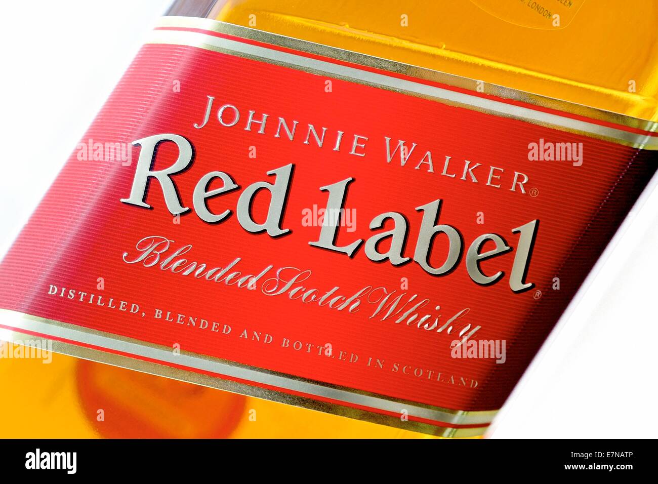 Johnnie Walker Red Label blended Scotch whisky Banque D'Images