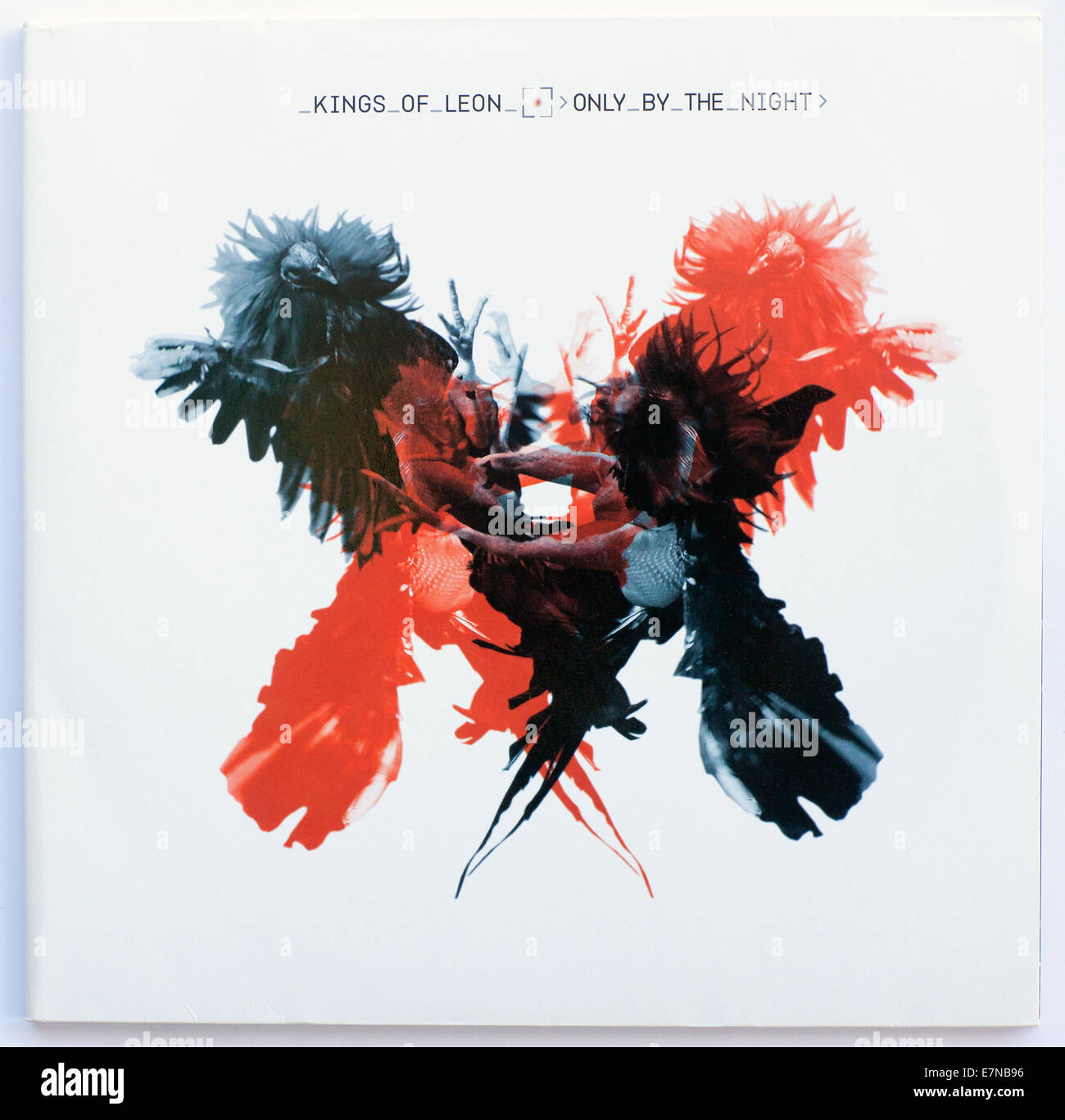 Kings of Leon - seulement la nuit, 2008 album de vinyle sur RCA Records - usage éditorial seulement Banque D'Images