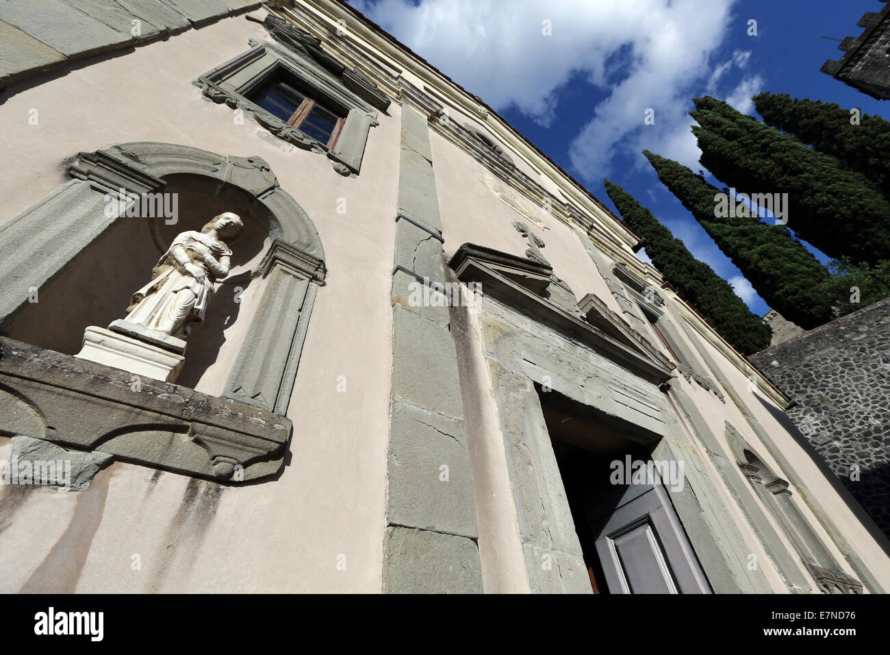 Barga, Toscane, Italie, tourisme, lieu de culte, d'intérêt, ville médiévale, vacances, week-end de retraite, l'architecture romaine Banque D'Images