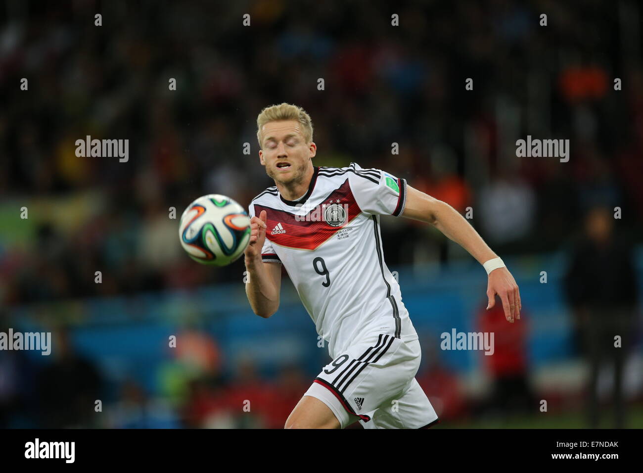 André Schuerrle de l'Allemagne. Allemagne v Algérie, ronde de 16. Coupe du Monde de la FIFA, Brésil 2014. Stade Beira-Rio, Porto Alegre. 30 Juin Banque D'Images