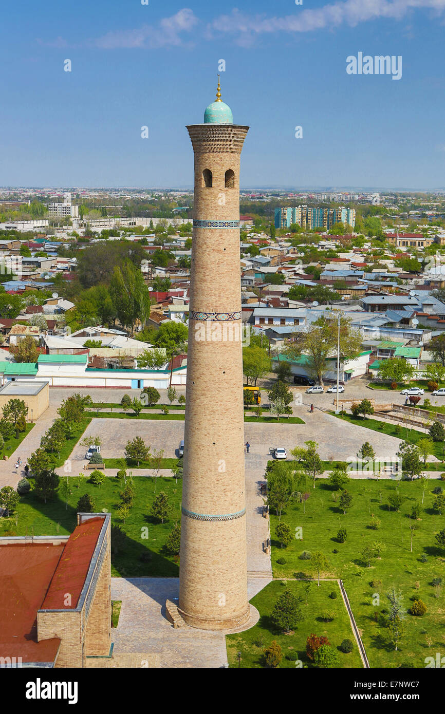 Complexe, Moyie, Moubarak, Hazrat Imam, bibliothèque, musée, Tachkent, ville, l'Ouzbékistan, en Asie centrale, en Asie, l'architecture, bleu, dômes, Banque D'Images