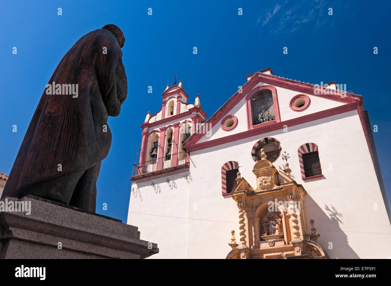 L'Eglise de la Trinité Plaza de la Trinidad Cordoba Andalousie Espagne Banque D'Images