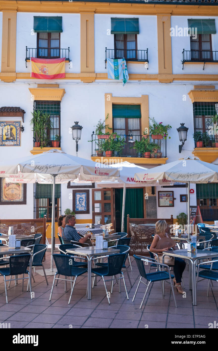 Taberna Casa San Miguel El Pisto le restaurant Cordoba Andalousie Espagne Banque D'Images