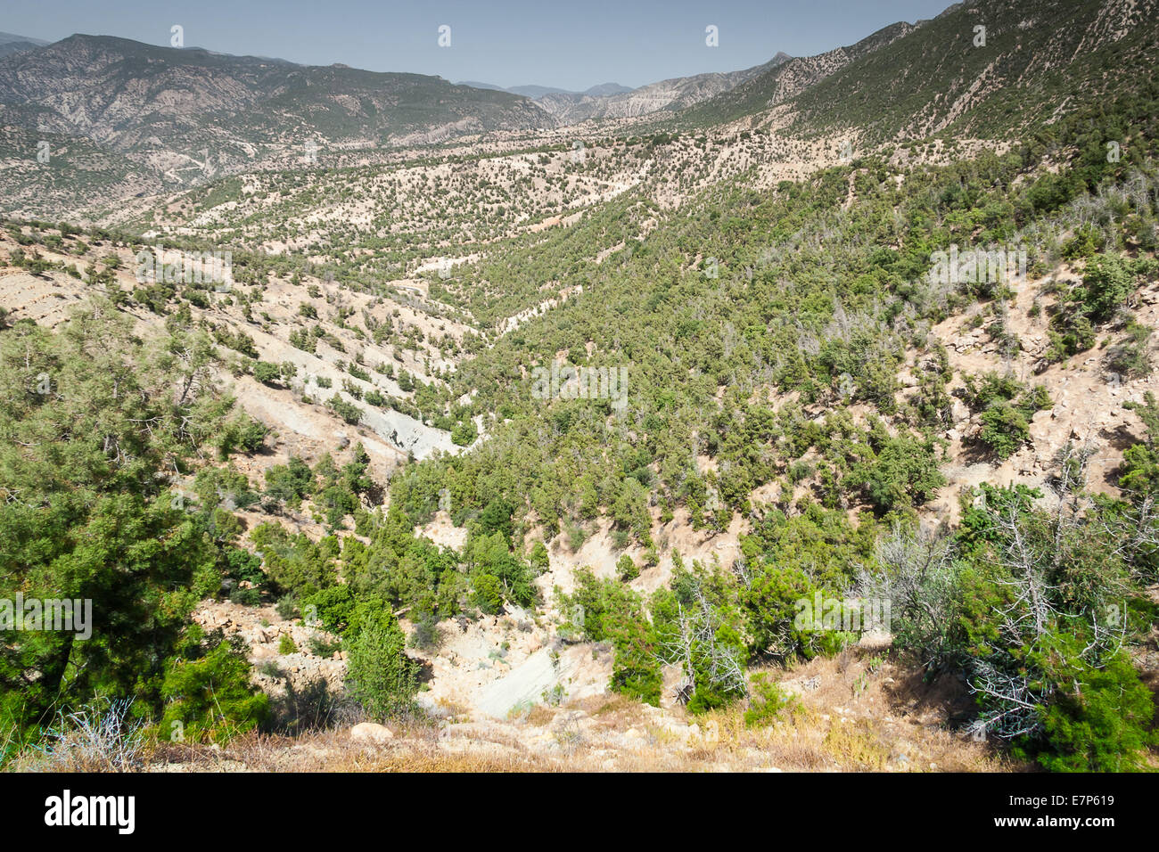 Paysage du Maroc Banque D'Images