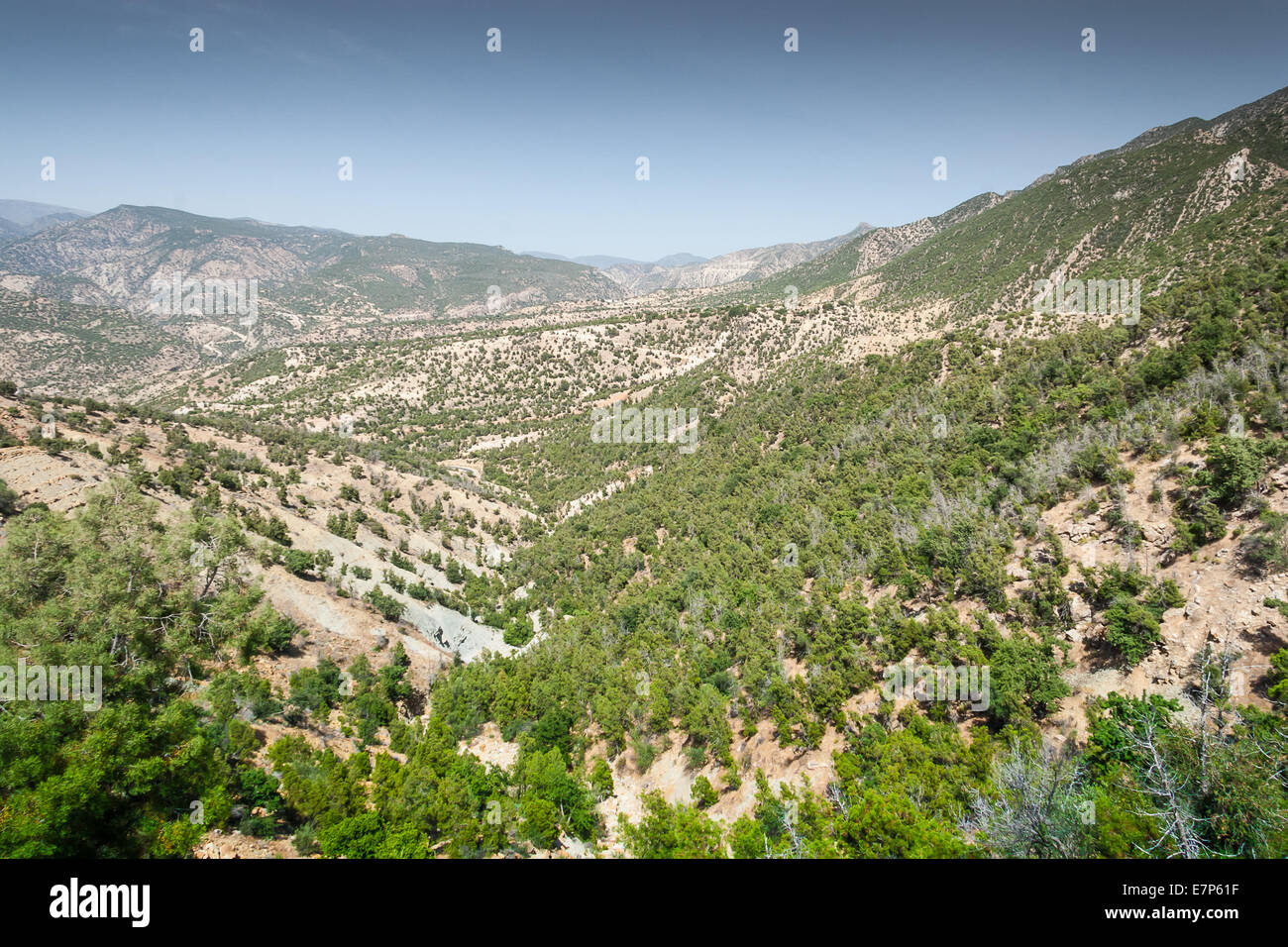Paysage du Maroc Banque D'Images