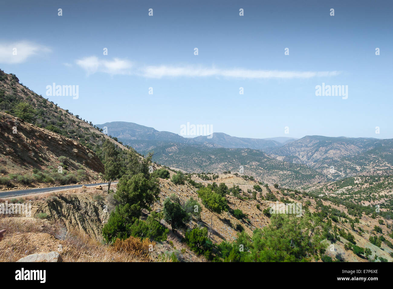 Paysage du Maroc Banque D'Images