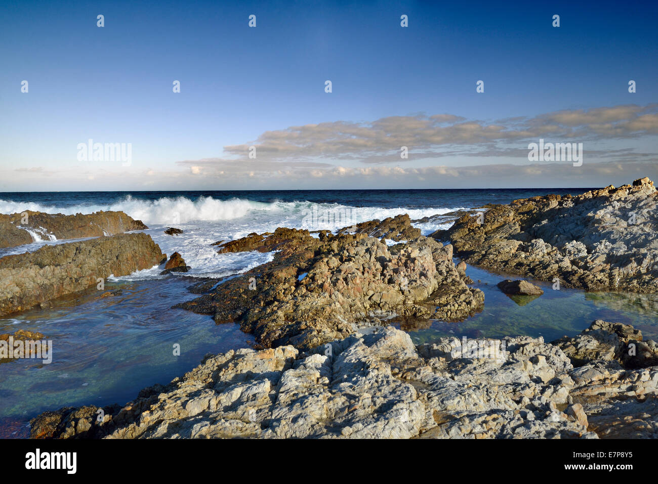 L'Afrique du Sud, Cape Agulhas, la plus méridionale de l'Afrique Banque D'Images