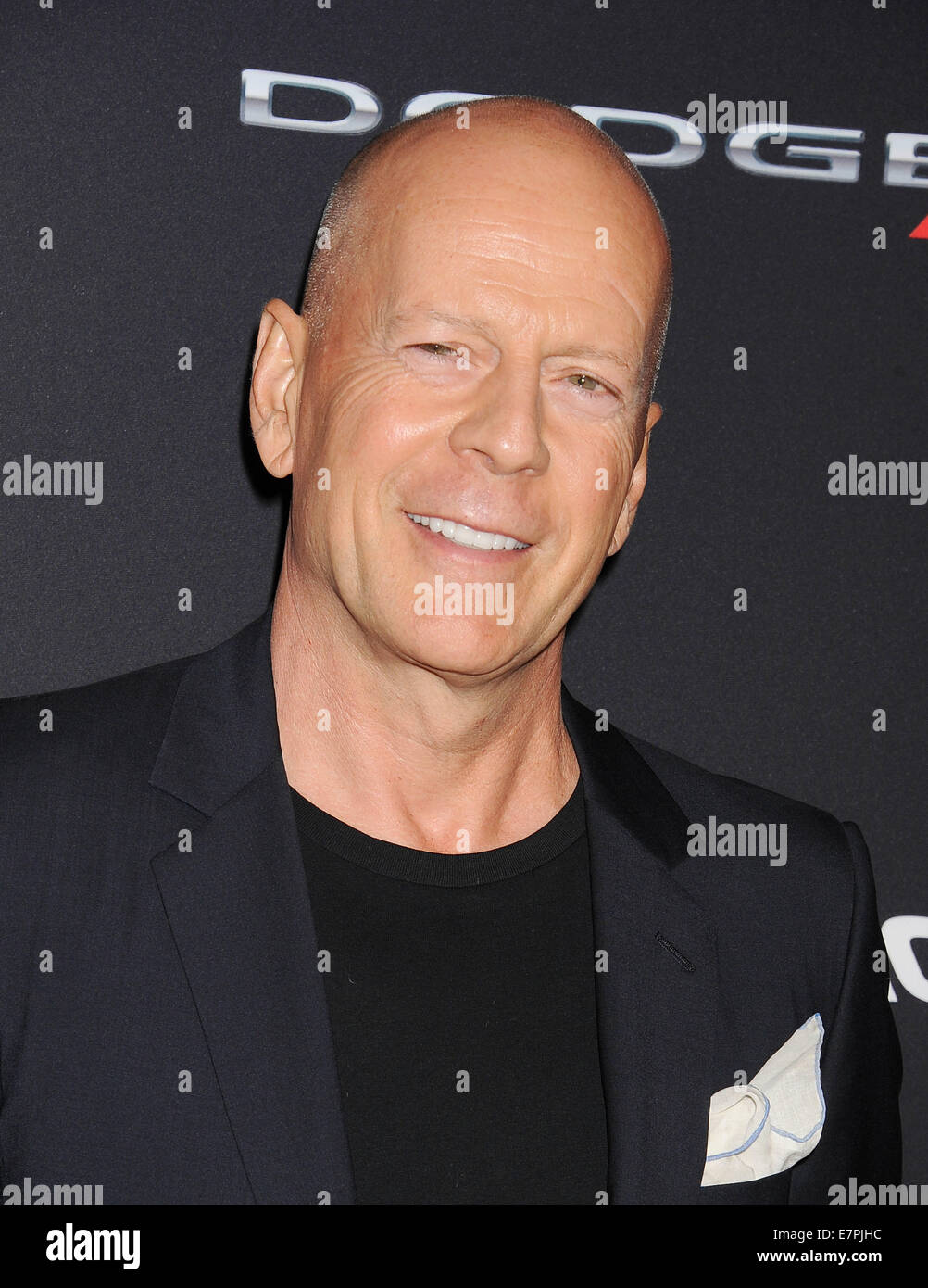 BRUCE WILLIS acteur de film nous en août 2014. Photo Jeffrey Mayer Banque D'Images