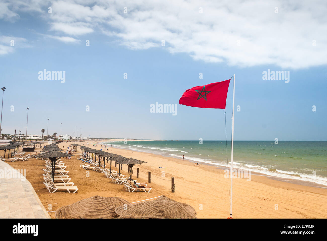Paysage du Maroc Banque D'Images
