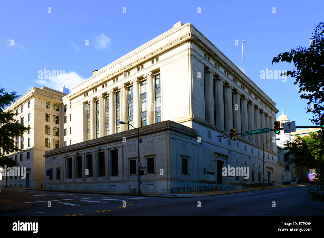 Cour suprême de l'État de Virginie Richmond VA Banque D'Images