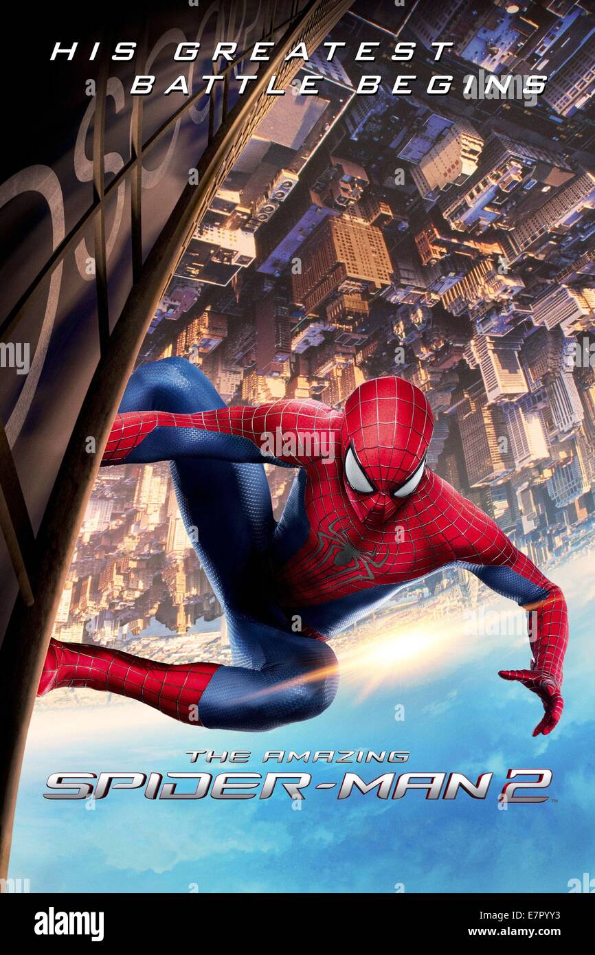 Affiche The Amazing Spider Man Garfield poster amazing spider man spiderman Banque de photographies et  d'images à haute résolution - Alamy