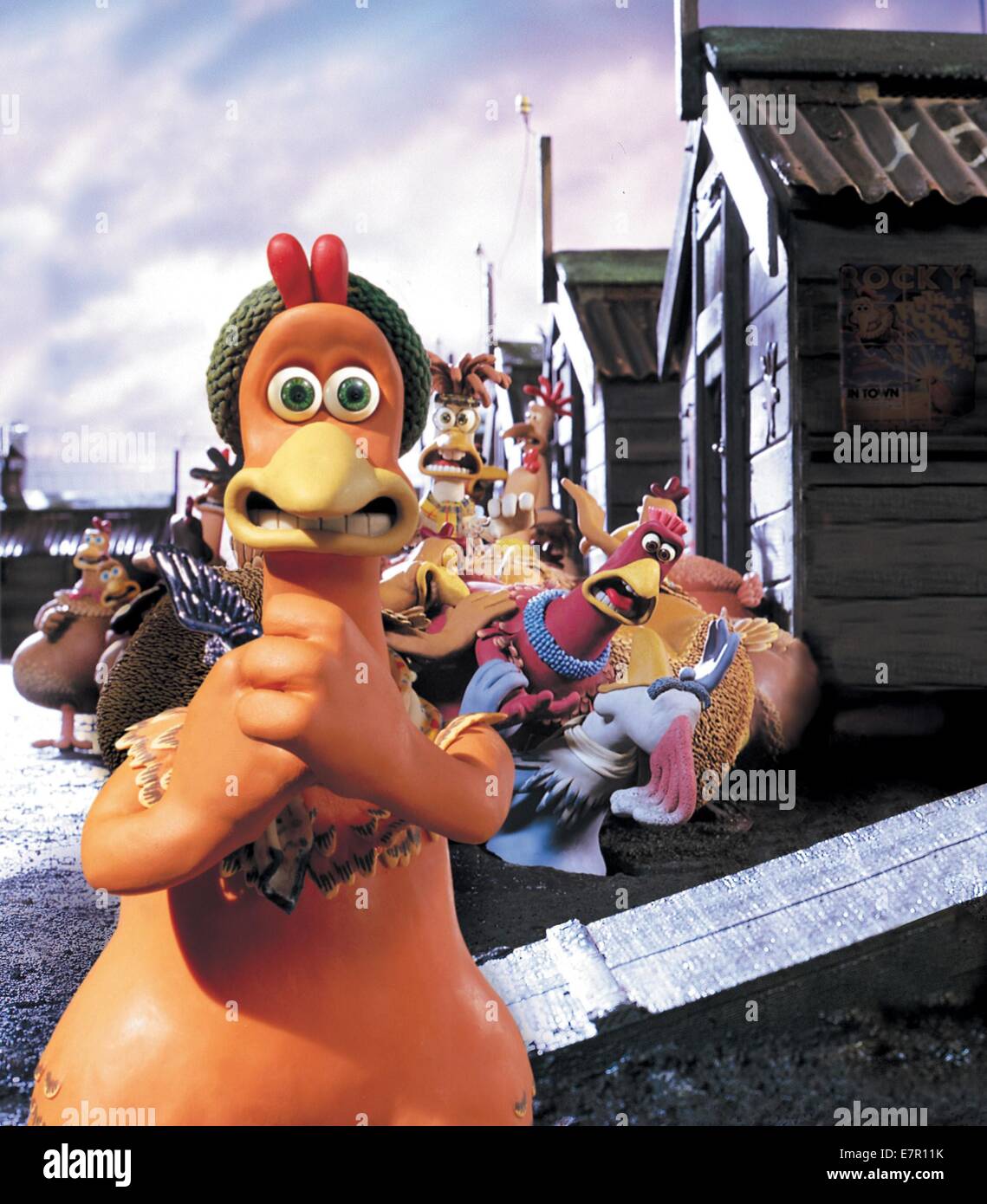 Chicken Run Année : 2000 UK Réalisateur : Peter Lord, Nick Park Animation Banque D'Images