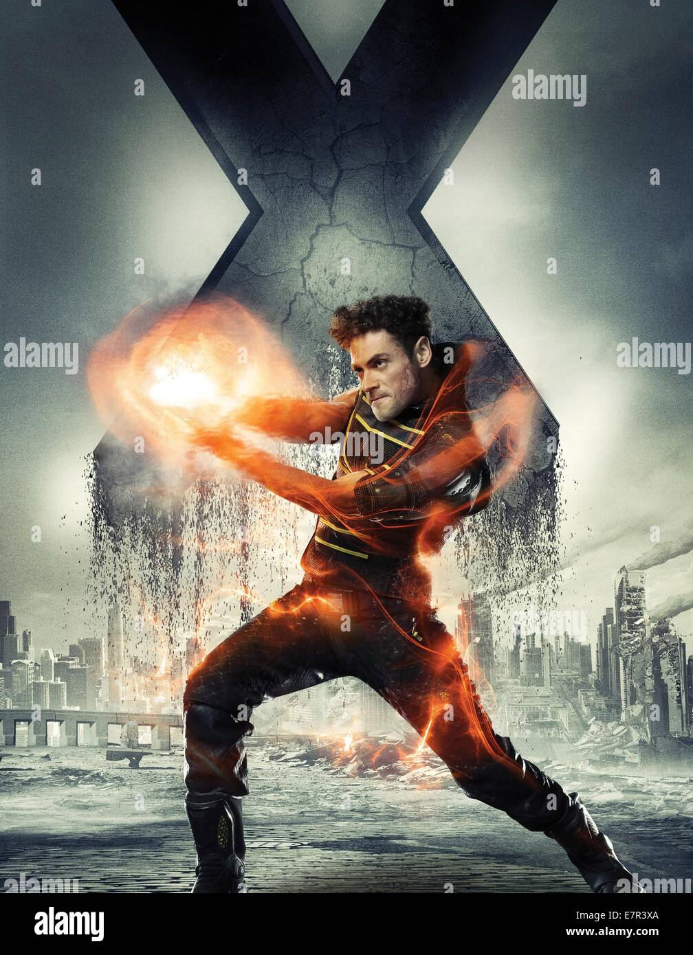 X-Men : days of Future Past Année : 2014 USA Réalisateur : Bryan Singer Adan Canto (affiche de film textless) Banque D'Images