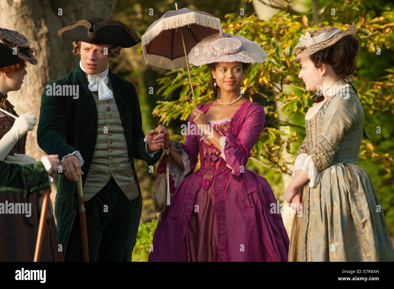 Belle Année : 2013 UK : Amma Asante James Norton, Gugu Mbatha-Raw Banque D'Images