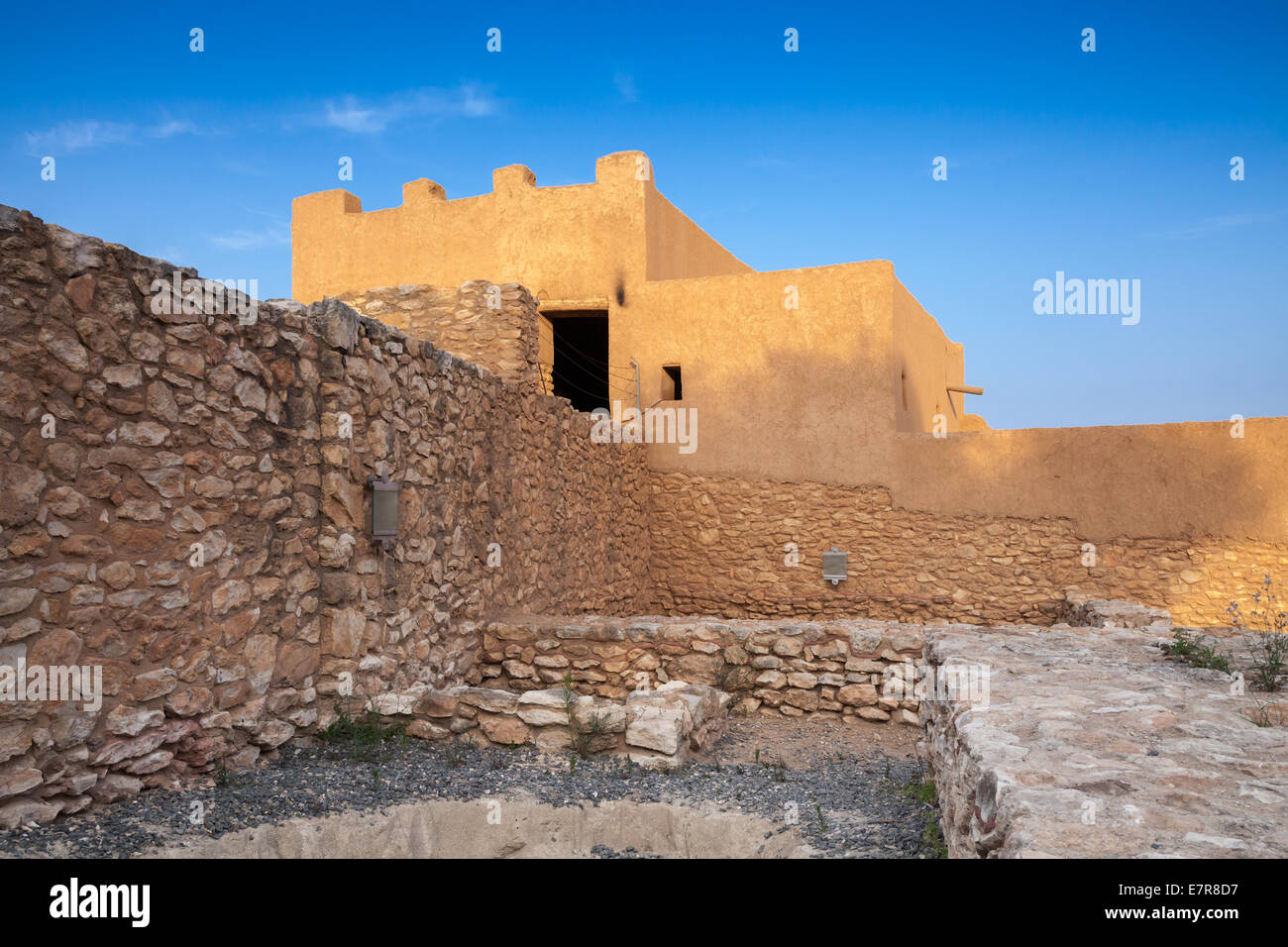 La Citadelle ibérique de Calafell, ancienne forteresse en Catalogne, Espagne Banque D'Images