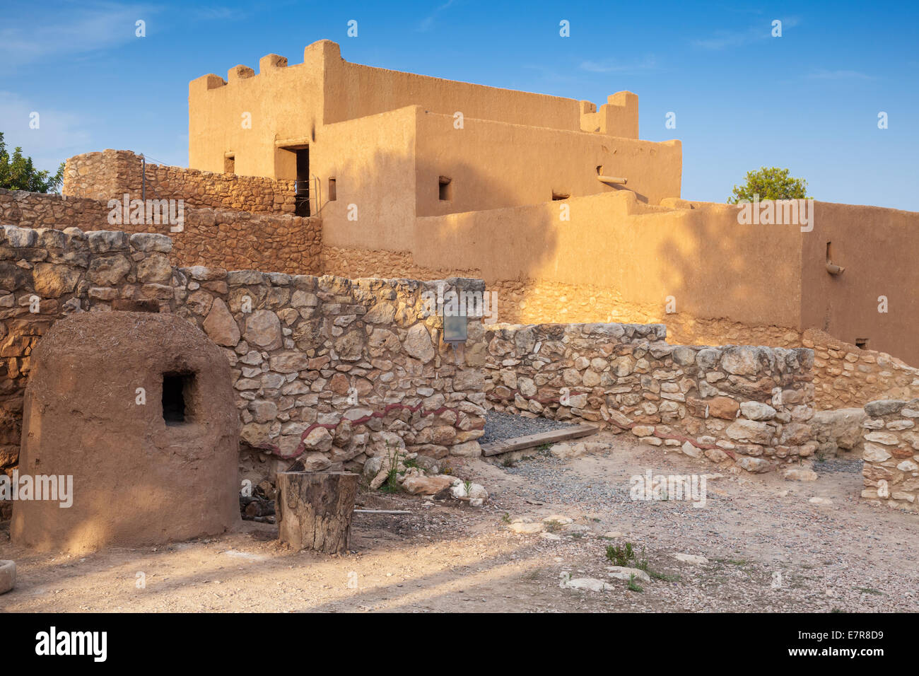 Ancienne forteresse, La Citadelle ibérique de Calafell, Catalogne, Espagne Banque D'Images