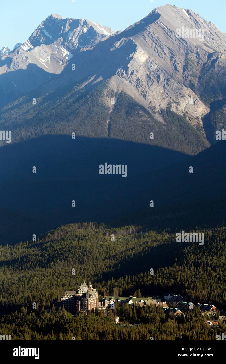 Fairmont Hotel, Banff, Alberta, Canada Banque D'Images