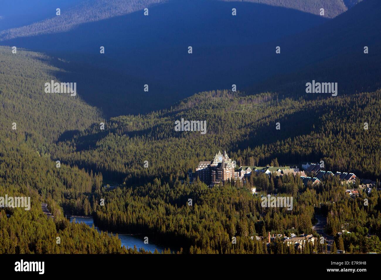 Fairmont Hotel, Banff, Alberta, Canada Banque D'Images