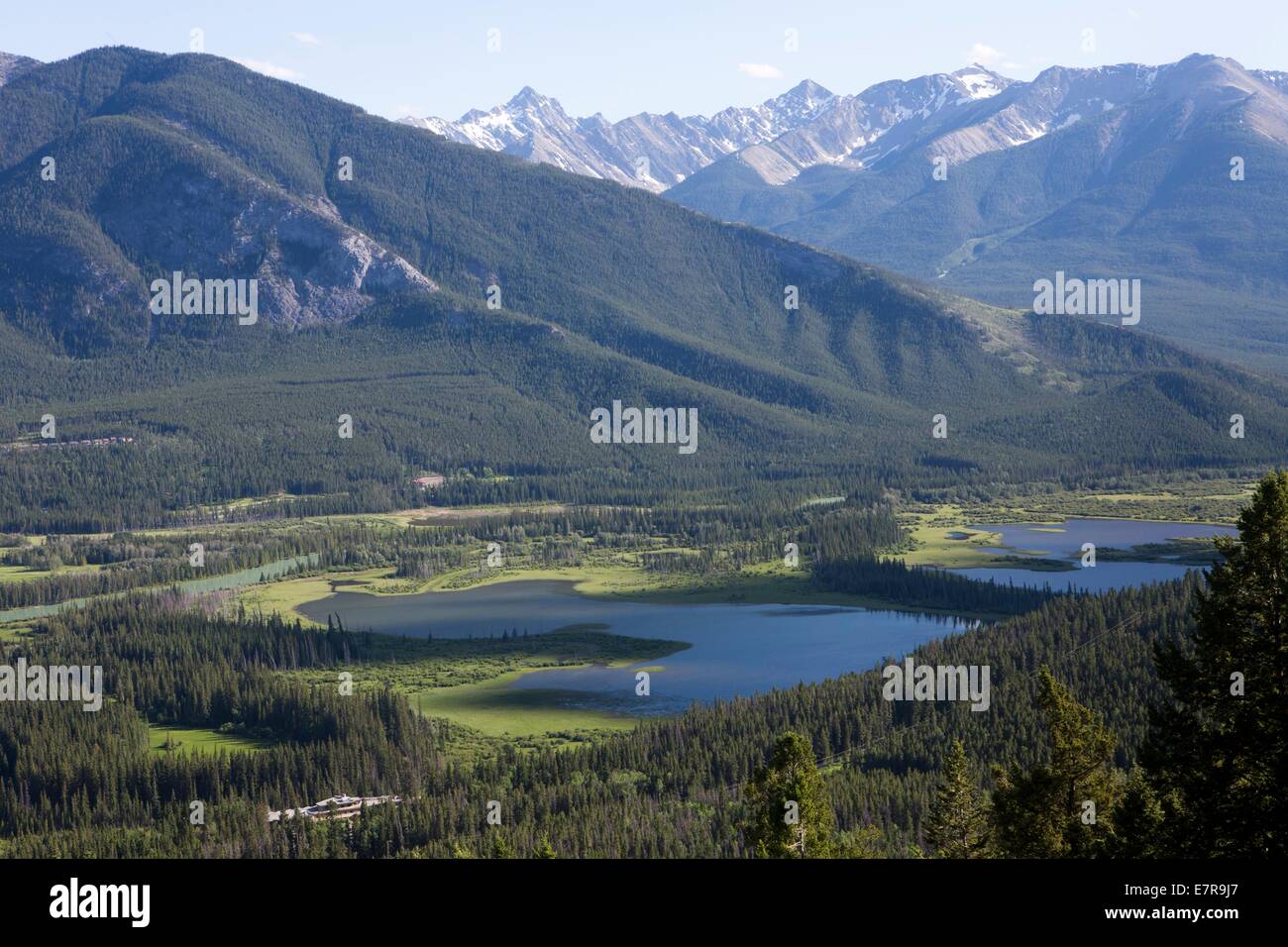 Le parc national Banff, Alberta, Canada Banque D'Images