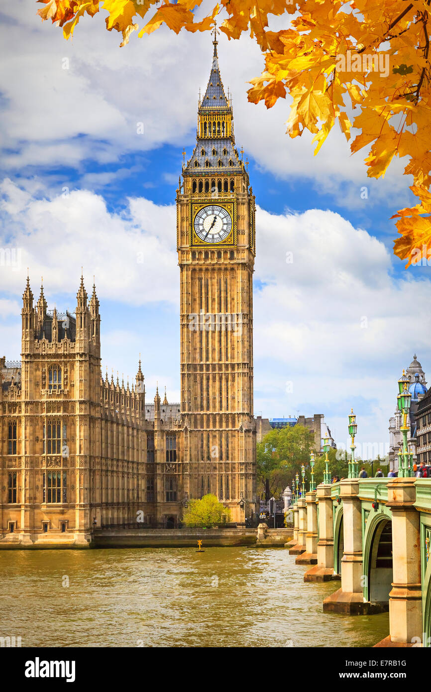 Big Ben à Londres Banque D'Images