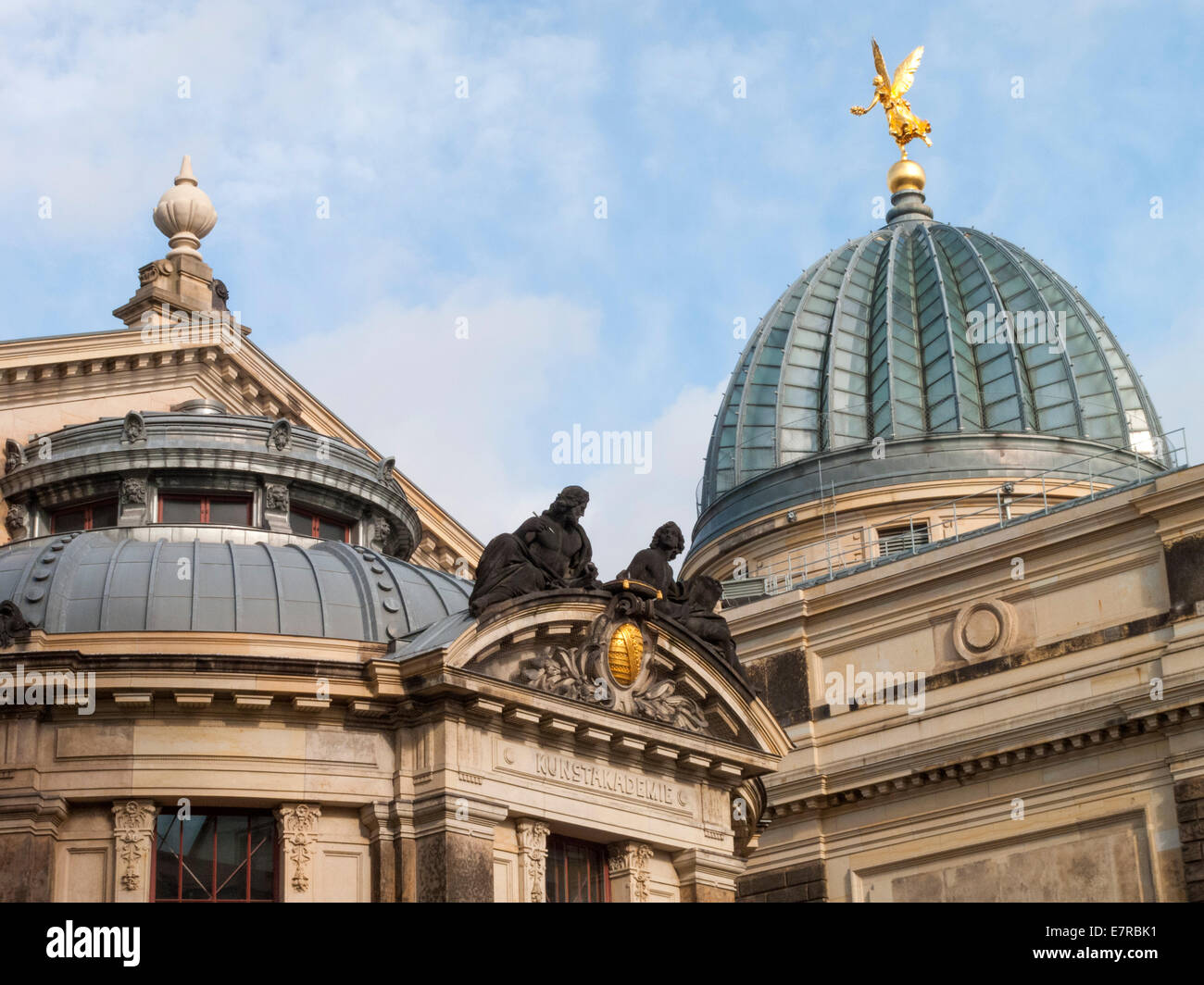 L'Académie des Beaux-Arts de Dresde, Saxe, Allemagne Banque D'Images