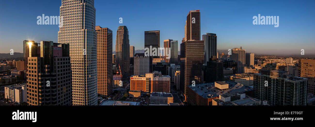 Le centre-ville de Los Angeles, Californie, USA Banque D'Images