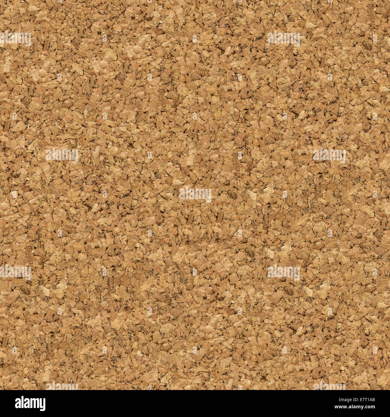 Surface en liège marron. Seamless Texture. Banque D'Images