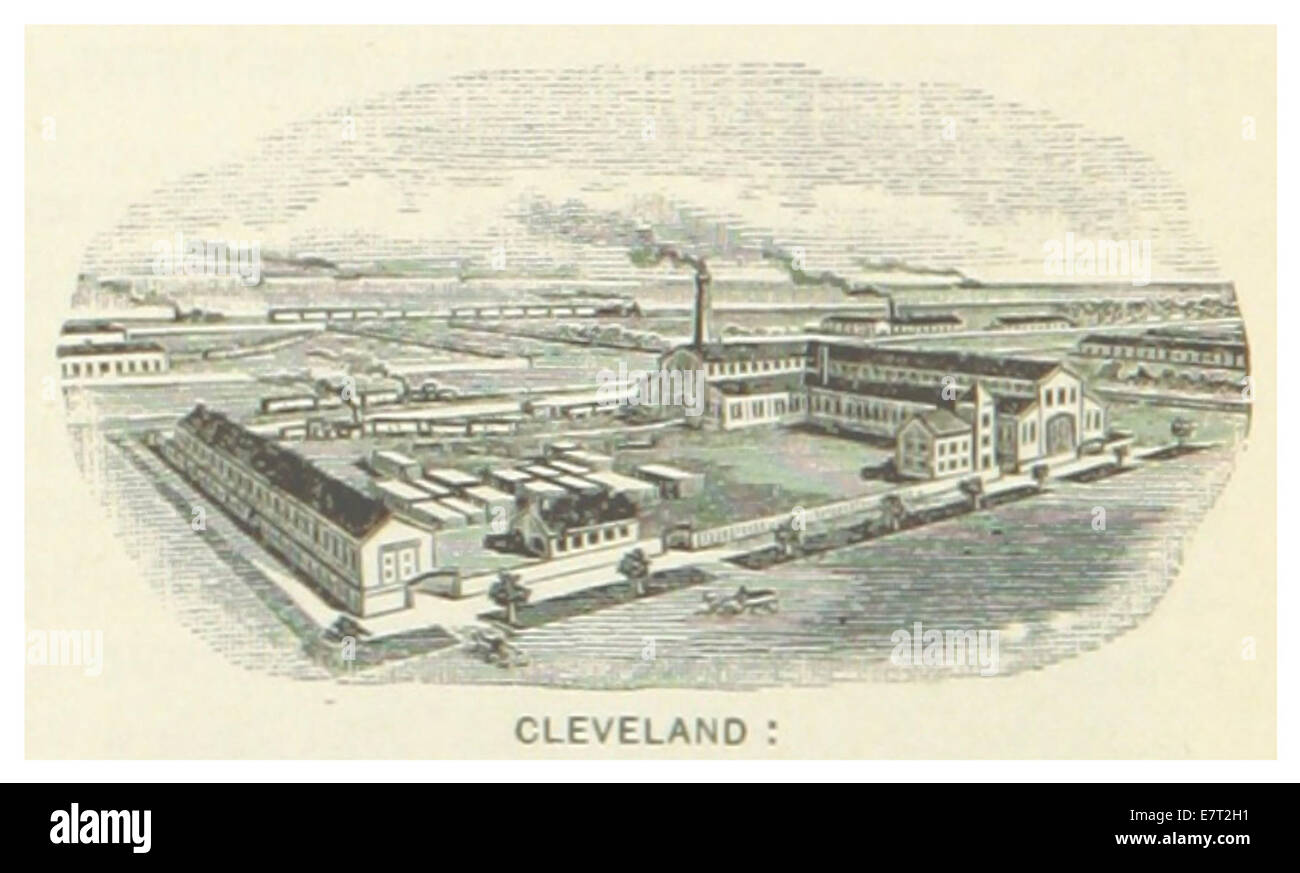 US-OH(1891) p682 CLEVELAND BROWN, le levage et le convoyage MACHINE COMPANY Banque D'Images