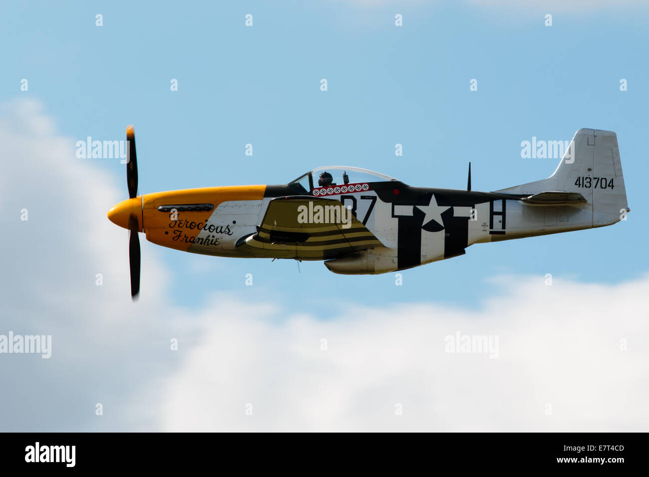 North American P-51D Mustang, féroces Frankie Banque D'Images