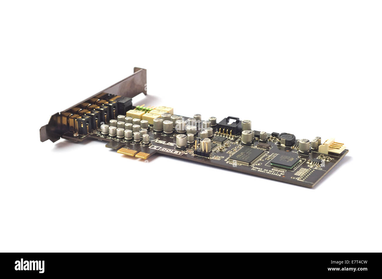 Asus Xonar Dolby Sound Card PCI-Express Banque D'Images