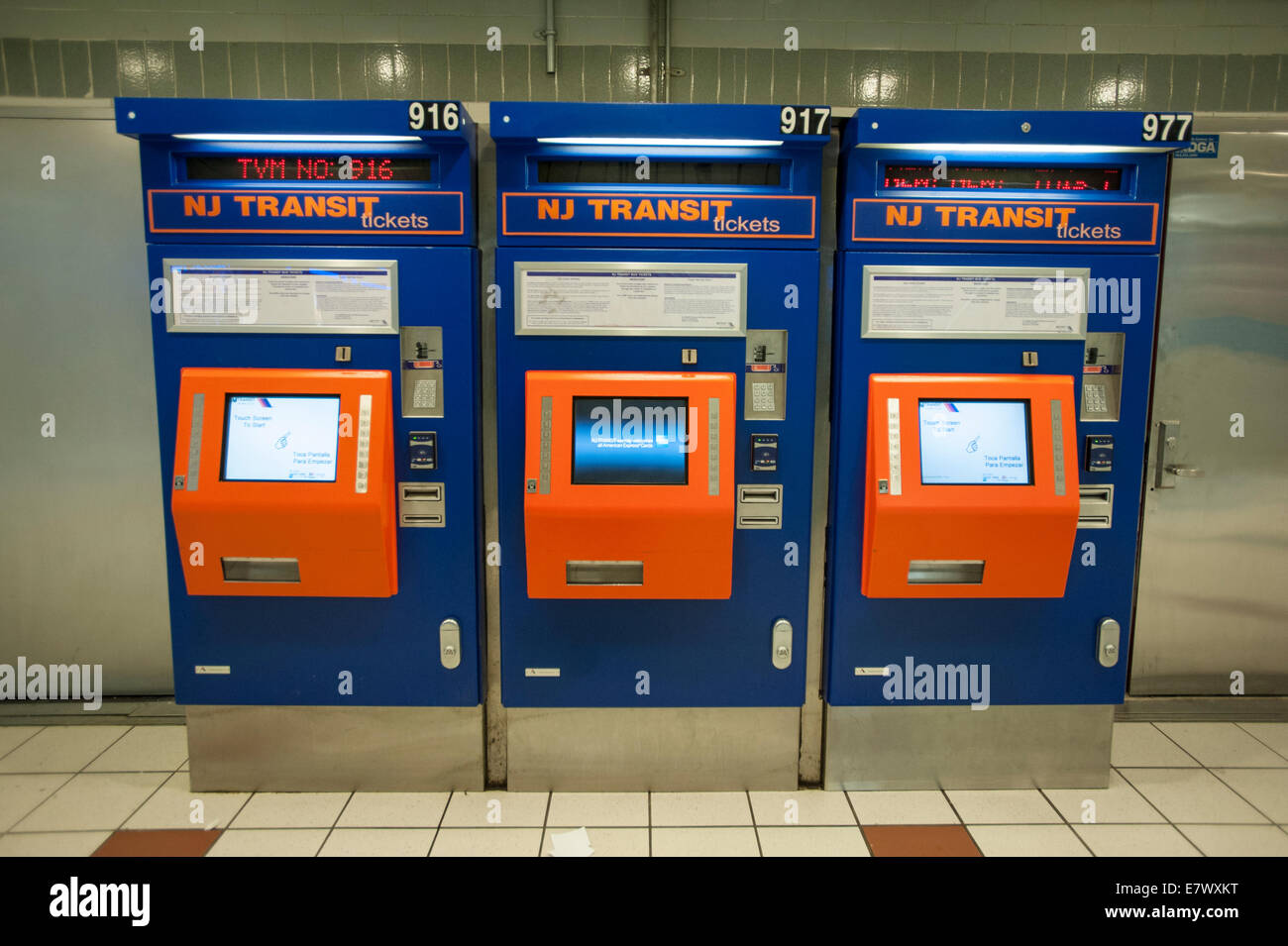 NJ Transit Banque D'Images