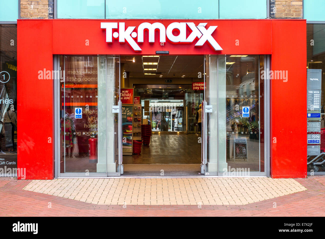 TK Max shop in orchard Square Sheffield South Yorkshire, UK Banque D'Images