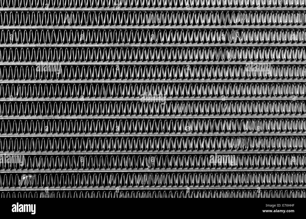 Ancien radiateur de refroidissement Banque D'Images