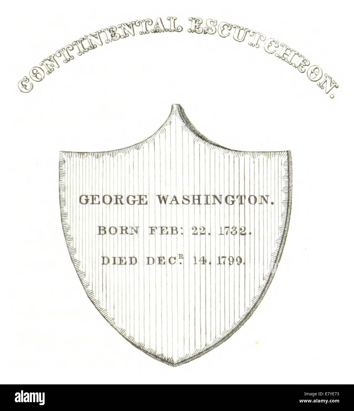 Cette illustration de Strickland de 1840 présente une plaque d'argent, reflétant l'artisanat et l'art du travail des métaux au début du XIXe siècle. Banque D'Images