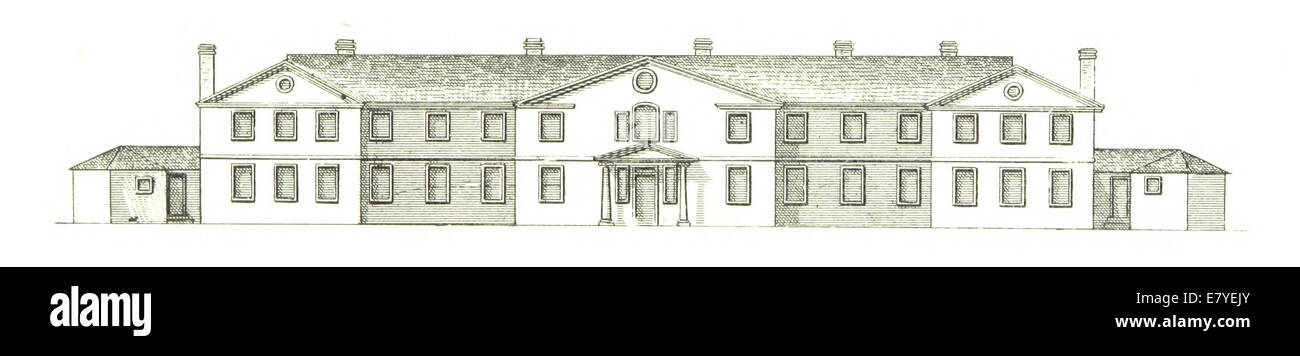 Une illustration de Sulte de 1882 représentant le Château formé Louis à Québec, construit à l'origine en 1698, un important monument historique et architectural de l'histoire canadienne. Banque D'Images