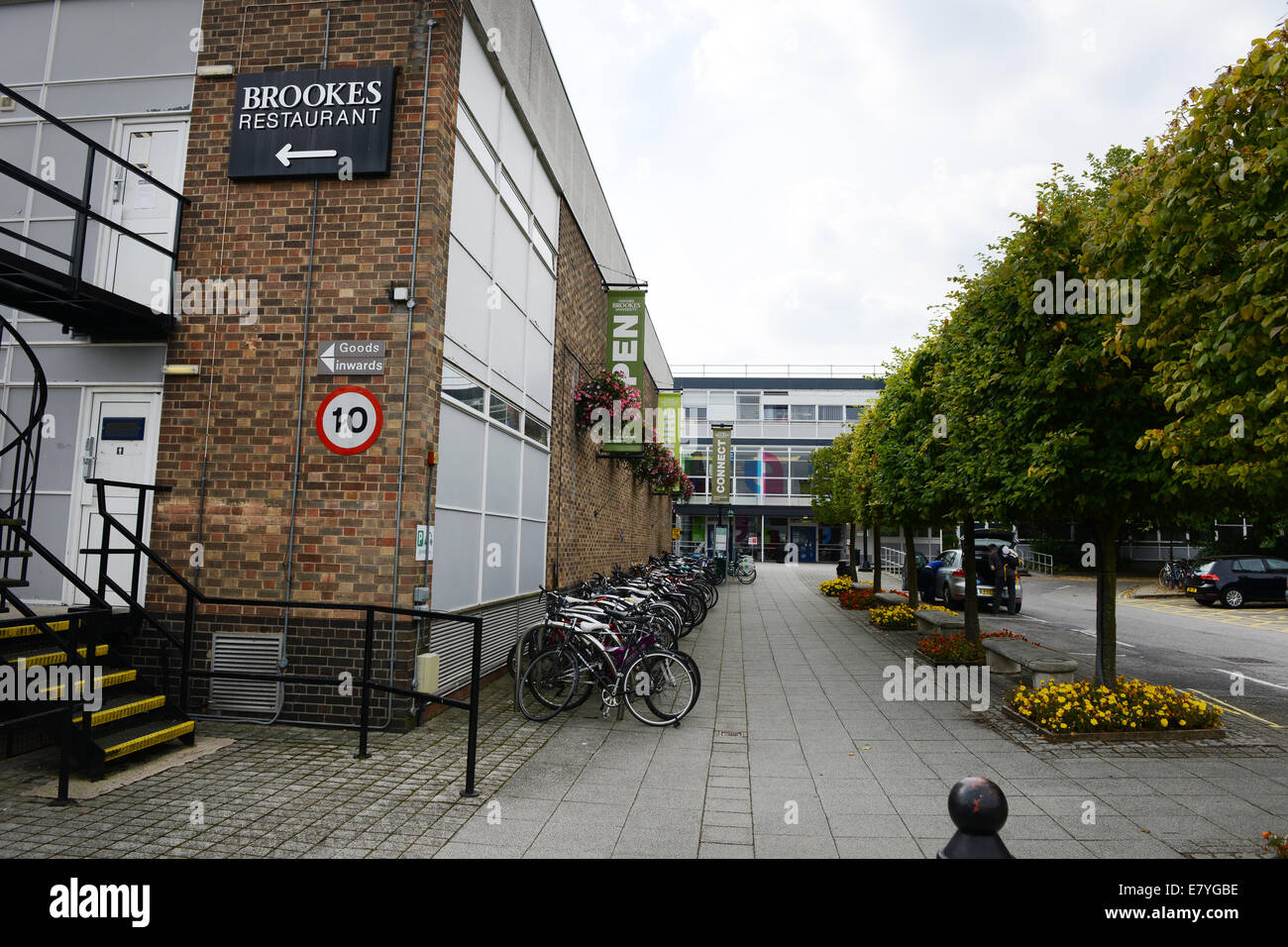 L'Oxford Brookes Gypsy Lane campus. Par Richard Cave 23.09.14 Pic Banque D'Images