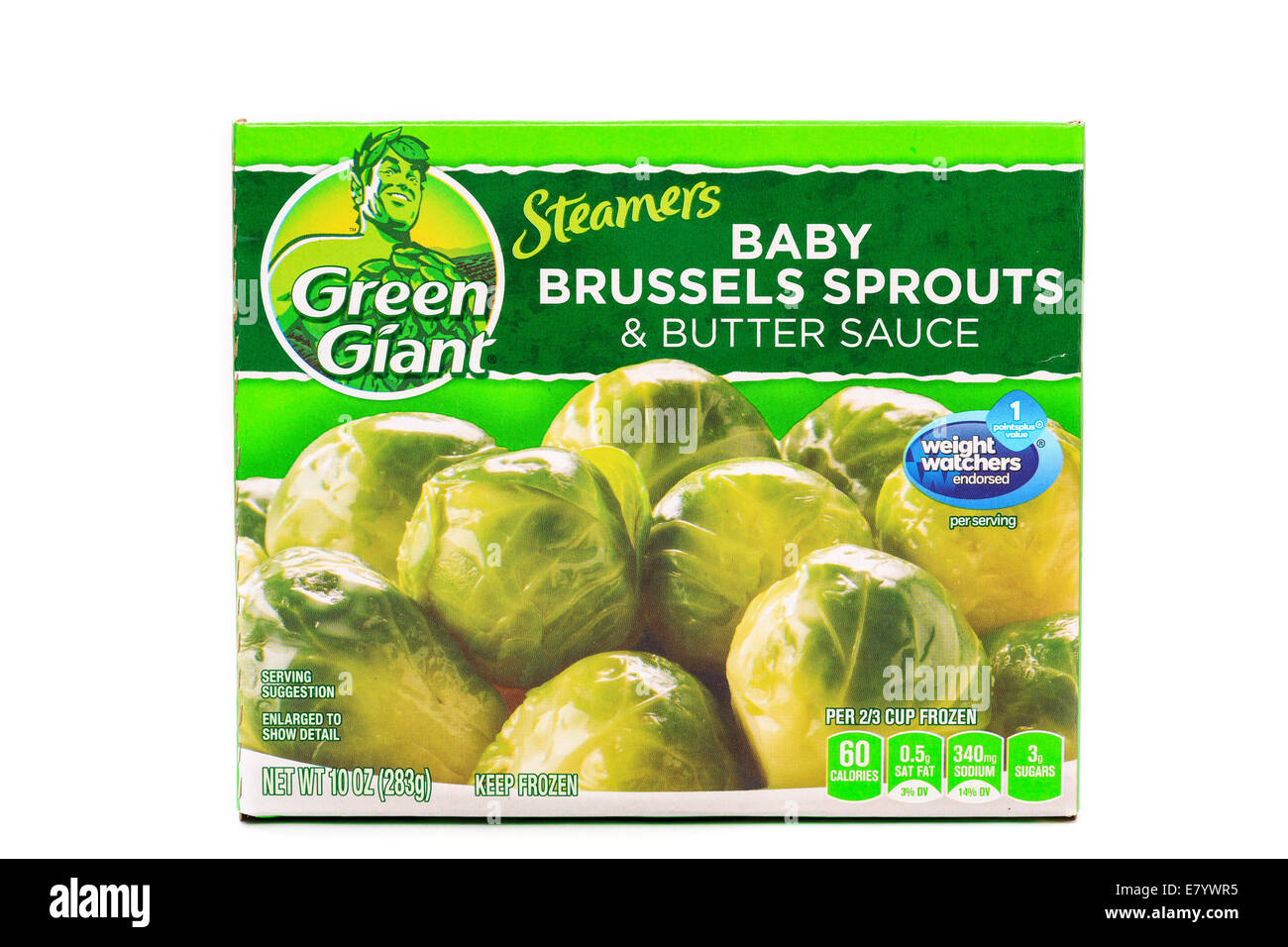 Geant Vert Steamers Baby Choux De Bruxelles Beurre Blanc Photo Stock Alamy