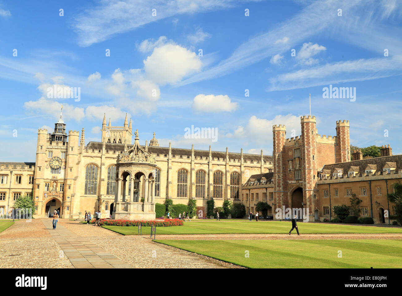 Trinity College, Cambridge, Royaume-Uni Banque D'Images