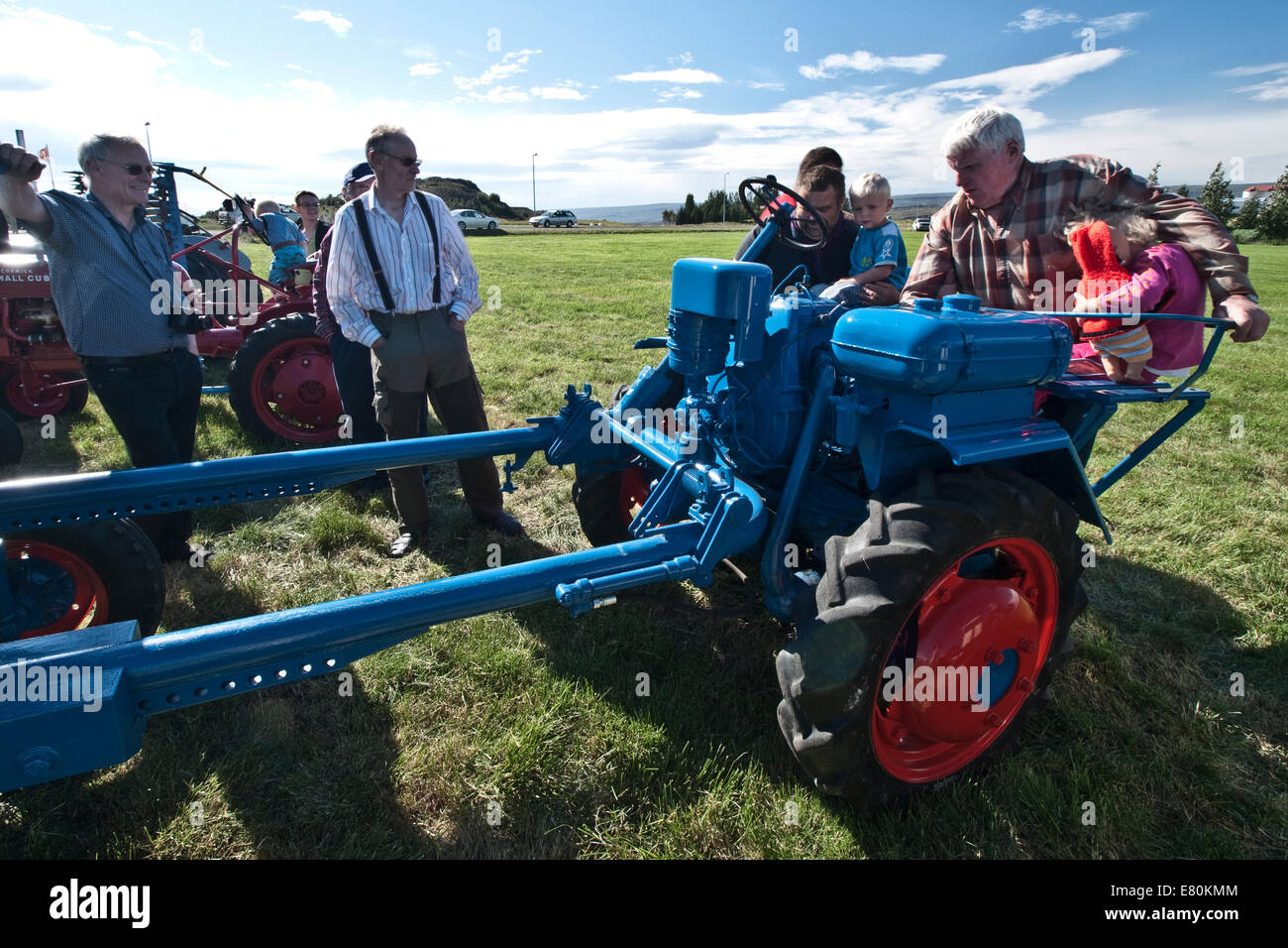 Foire agricole d'Egilsstadir, Islande Banque D'Images